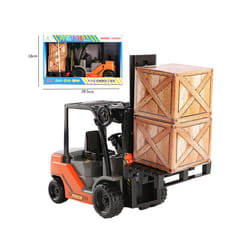 New 1:12 Scale Forklift Truck Model Car Construction Vehicle Collection Gift Toy
