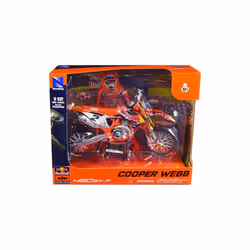 New Ray 58353 1-12 Scale KTM 450 SX-F No.2 Cooper Webb Red Bull KTM Factory Racing Diecast Model Motorcycle