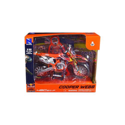New Ray 58353 1-12 Scale KTM 450 SX-F No.2 Cooper Webb Red Bull KTM Factory Racing Diecast Model Motorcycle