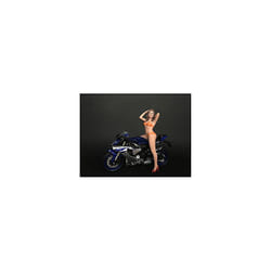 Hot Bike Model Cindy Figurine for 1/12 Scale Motorcycle Models by American Diorama 38373