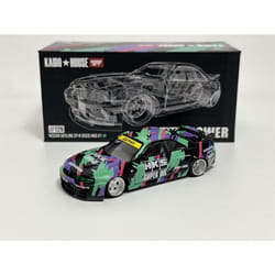 Nissan Skyline GTR R33 HKS V1 1:64 Scale Kaido House Mini GT MGTKHMG129