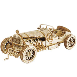 Car Model kits For Adults to Build,3D Wooden Puzzle Scale Model Vehicle,Grand Prix Car Home Decoration Gift For Teens and Adults