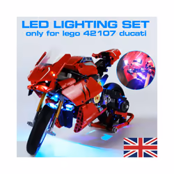 LED Light Kit For LEGO 42107 Technic Motorcycle Ducati Panigale