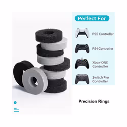 Upgraded Precision Rings Thumbstick Adjustment Analog Stick for PlayStation Portal/PS5 /PS4 /Switch Pro for XBox One Controll ...