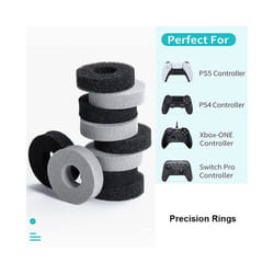 Upgraded Precision Rings Thumbstick Adjustment Analog Stick for PlayStation Portal/PS5 /PS4 /Switch Pro for XBox One Controller