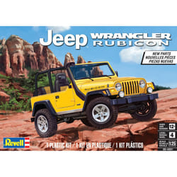 Plastic Model Kit-Jeep Wrangler Rubicon