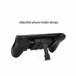 Portable Gamepad For PUBG Mobile Gaming Controller Extended Handle Holder Game Grip For iPhone Android Smartphones 4.5-6' Inch