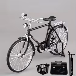 Toy Car Model Bicycle Decoration Simulation Car Assembly DIY Screw Bicycle