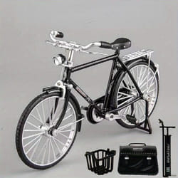 Toy Car Model Bicycle Decoration Simulation Car Assembly DIY Screw Bicycle