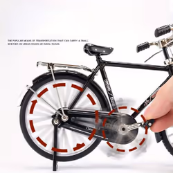 Toy Car Model Bicycle Decoration Simulation Car Assembly DIY Screw Bicycle