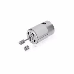 Micro Motor, 6V DC Gear Motor with Two Tooth Heads, RS550 Small High Speed Electric Motor for Electric Toy Car Children Motor ...