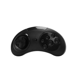 Gamepad Wired 6-Key Usb Game Controller Joypad For Sega Genesis / Md Pc / 2 Y1301 / Mac Mega Drive Black Plastic