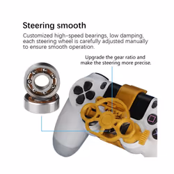 Gaming Racing Wheel Mini Steering Game Controller for Sony PlayStation PS4 3D Printed Accessories