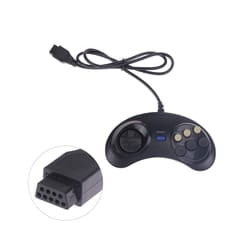 Classic Wired 6 Buttons Joypad Handle Game Controller For SEGA MD2 Mega Drive Gaming Accessories
