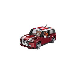 Car scale model to be assembled with mini-blocks. Typical English car. 1:24 scale