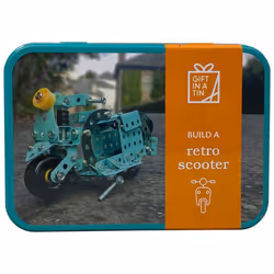 Build A Retro Scooter Gift In A Tin