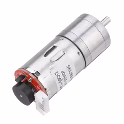 DC 6V Micro Gear Reduction Motor with Encoder Speed Dial Reducer - 130RPM
