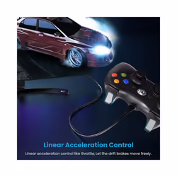 USB Wired PC Game Controller Gamepad For WinXP/Win7/Win8/Win10 Joypad For PC Windows Computer Laptop Black Game Joystick
