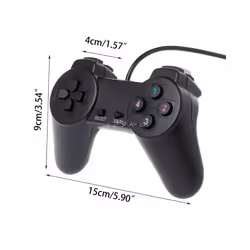 USB 2.0 Wired Multimedia Gamepad Gaming Joystick Joypad Wired Game Controller For Laptop Computer PC