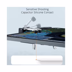 H11 6 Finger Mobie Controller Compatible For Pubg Gamepad Tablet Trigger Handle Portable Game Grip Handles For Ipad iPhone stage