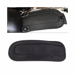 Motorcycle Rear Fender Bib PU Leather Solo Seat for Harley Davidson Street Road Glide King FLHT 1997-2021