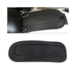 Motorcycle Rear Fender Bib PU Leather Solo Seat for Harley Davidson Street Road Glide King FLHT 1997-2021