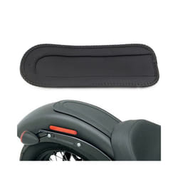 Motorcycle PU Leather Rear Fender Bib for Solo Seat For Harley Davidson FX FXR Softail 1984-2006