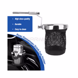 Motorcycle Passenger Handlebar Drink Cup Holder For Honda Goldwing GL1800 2001-2017 F6B 2013-2017 16
