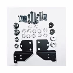 Detachable Front Docking Hardware Kit Compatible with 1997-2008 Harley Touring Road King Road Glide Street Glide Electra Glid ...