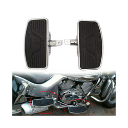 Motorcycle Front Rear Driver Passenger Footrest Footpeg Floorboard Footboards For Harley Sportster Iron XL883 1200 Dyna