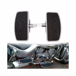 Motorcycle Front Rear Driver Passenger Footrest Footpeg Floorboard Footboards For Harley Sportster Iron XL883 1200 Dyna