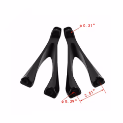 Motorcycle Rear Passenger FootPeg Footrest Bracket For HONDA CBR1000RR CBR1000 RR 2017-2023 2018 2019