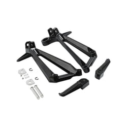 Motorcycle Rear passenger FootPeg Footrest Bracket For YAMAHA YZF R3 YZF-R3 2015-2023 MT03 2020-2023 2022 2021 Aluminum Black