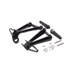 Motorcycle Rear passenger FootPeg Footrest Bracket For YAMAHA YZF R3 YZF-R3 2015-2023 MT03 2020-2023 2022 2021 Aluminum Black