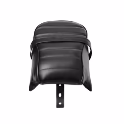 Motorcycle Black Leather Rear Passenger Seat Pillion Cushion For Harley Sportster Iron 883 XL883N 2016-2022