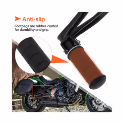 For Kawasaki Vulcan S 650 VN650 2015-2022 Motorcycle Rear Passenger Foot Pegs Parts Pedal Black Footrest Bracket