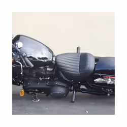 2xMotorcycle Rear Highway Engine Guard Crash Bar Black For Harley Softail Low Rider Street Bob FXBB FXLRS FXLR 2018-2021 2022