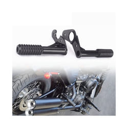 Rear Highway High 2 Step Pegs Passenger Peg Crash Bar Slider For Harley Softail Low Rider S ST Fat Bob 114 FXST FXBB