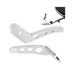 Chrome Motorcycle Foot Pedal Stand Kickstand Extension For Harley CVO Touring Street Glide FLHX FLHR Ultra Road King 1991- 2021
