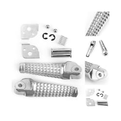 Rear Foot Peg Footrest For Suzuki GSXR600 GSXR 750 1000 SV650 1000 TL1000 Silver
