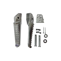 2Pcs Motorcycle Rear Foot Pegs Direct Replaces Easy Installation Durable 115x18mm Motorcycle Accessories Stainless Steel