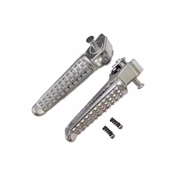 2Pcs Motorcycle Rear Foot Pegs Direct Replaces Easy Installation Durable 115x18mm Motorcycle Accessories Stainless Steel