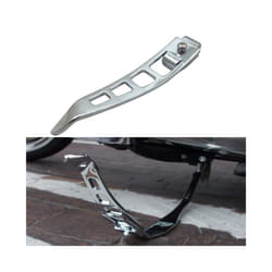 For Harley Dyna 1993-2017 Fat Bob FXDF Low Rider FXDB Chrome Motorcycle Kickstand Stand Extension Motorbike Foot Pedal Support