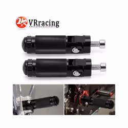 Motorcycle Footpegs CNC Aluminum Motor Bike Universal Folding Footrests Foot Pegs Premium Rear Foot Pedals Frepose Pieds Moto