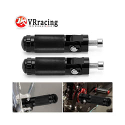 Motorcycle Footpegs CNC Aluminum Motor Bike Universal Folding Footrests Foot Pegs Premium Rear Foot Pedals Frepose Pieds Moto