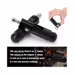 Motorcycle Footpegs CNC Aluminum Motor Bike Universal Folding Footrests Foot Pegs Premium Rear Foot Pedals Frepose Pieds Moto