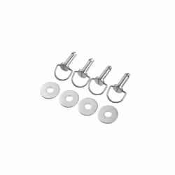 Motorcyle Fasteners Hard Saddlebag Mounting Pin Bolts Fit for Harley Davidson Touring Softail Road King Electra Glide FLHX FL ...
