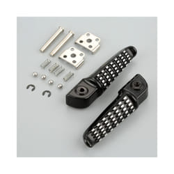 1Pair Motorcycle Rear Footrests Aluminum Foot Pegs for Kawasaki Ninja 250R EX250 2008-2013 Z750/Z750S 2004-2011 Z1000 Ninja ZX6R