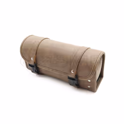 Motorcycle Universal Retro Front Fork Tool Bag PU Leather Bag fit For Harley Sportster Cruiser Chopper Bobber Softail