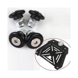 4Pcs Universal Motorcycle Rear Luggage Case Tail Top Toolbox Helmet Trunk Holder Bracket Base Plate Bushing Pad Buckle Spacers